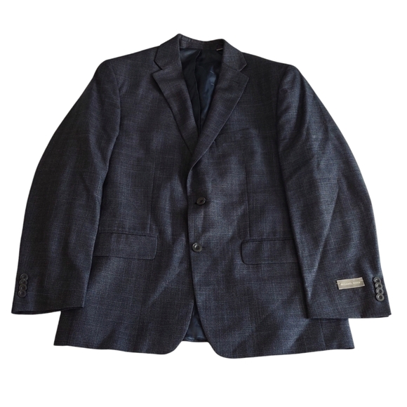 NWT Michael Kors 42R Kelson Blue Blazer Sport Coat Jacket